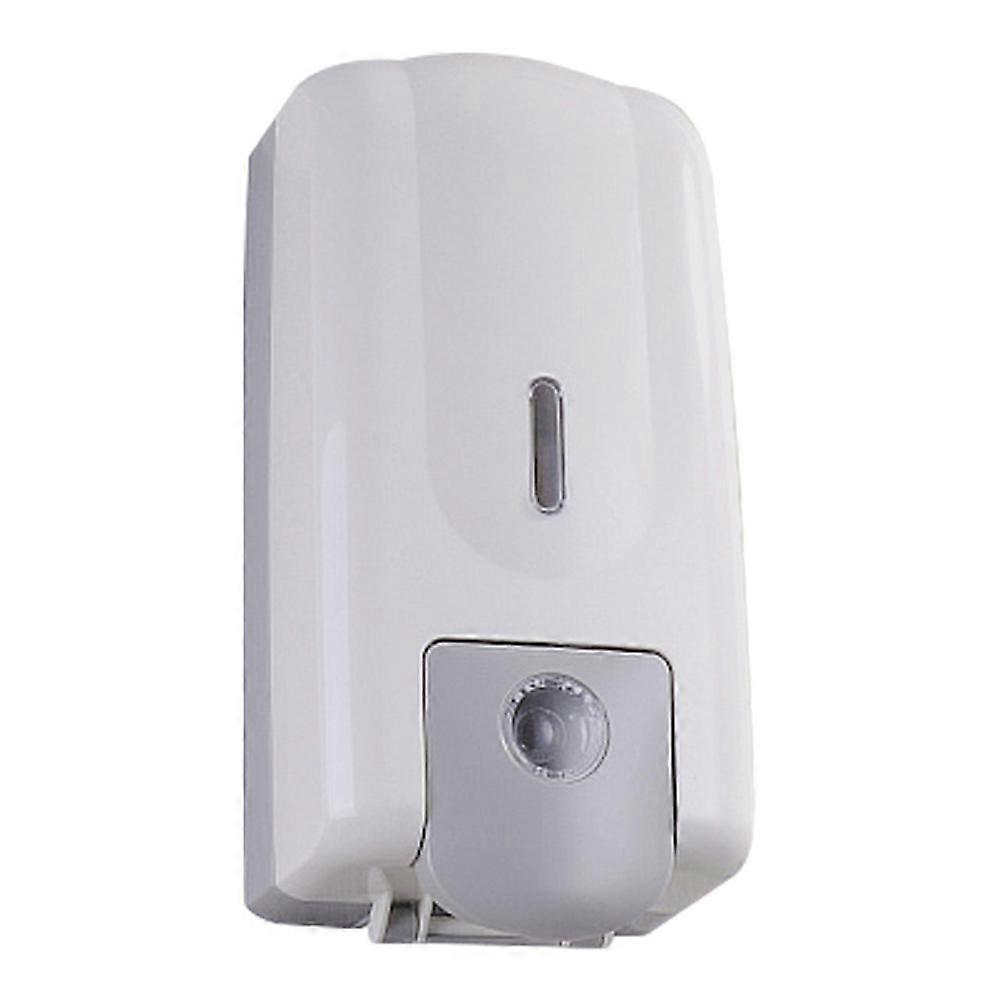 Wall-Mounted Soap Dispenser Hand Press for Storage White Liquid Holder