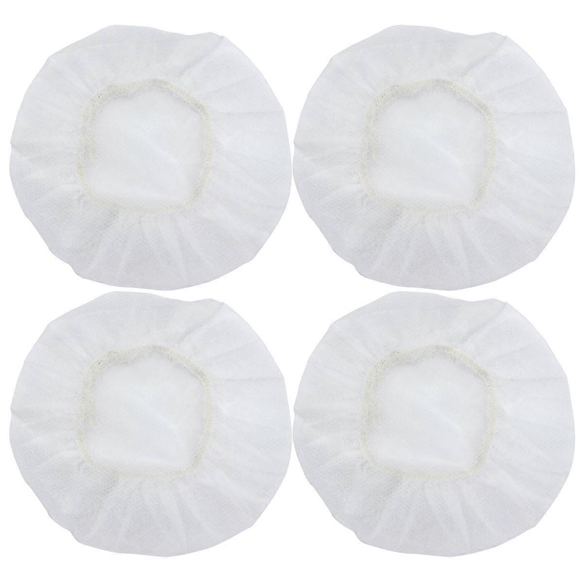 Disposable Headset Cover for Headphone White Nonwovens Material 200Pcs