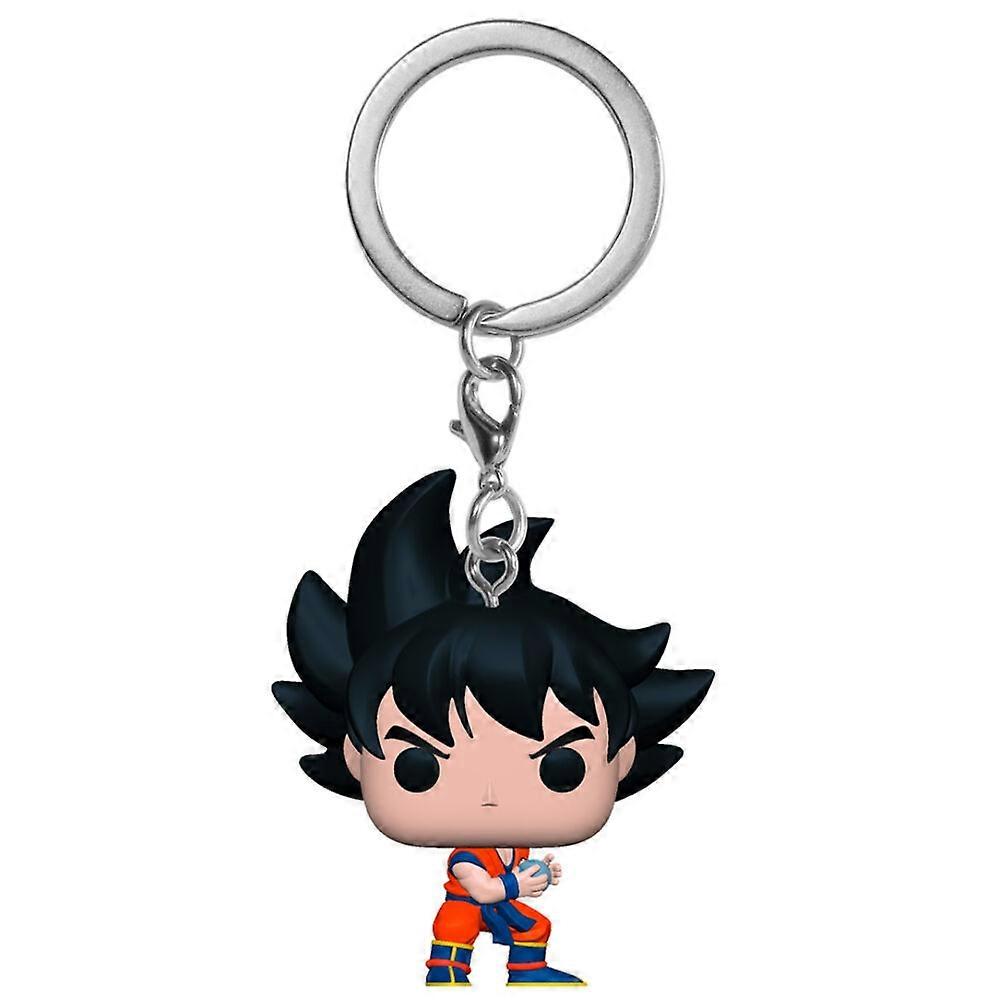 Dragon Ball Z Goku POP Keychain with Kamehameha Action