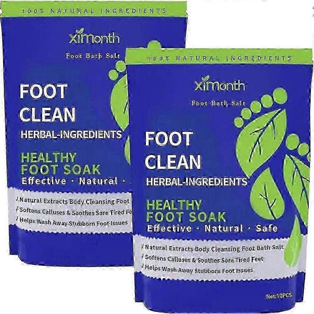 Herbal Foot Soak for Toenail Repair and Odour Control - Remedy to Soothe Tired Feet and Calluses