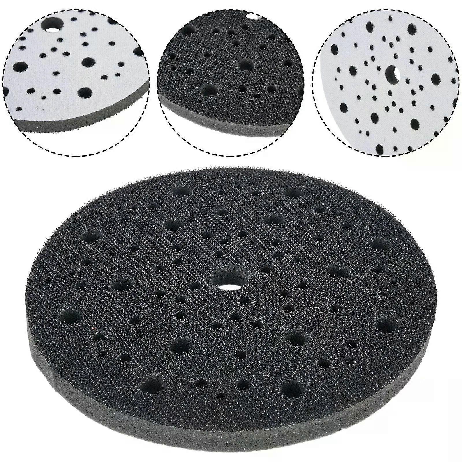 1PCS 6Inch 150mm 70 Holes Soft Sponge Interface Pad For Sanding Pads Hook&Loop Sanding Discs Sander Backing Pads Buffer