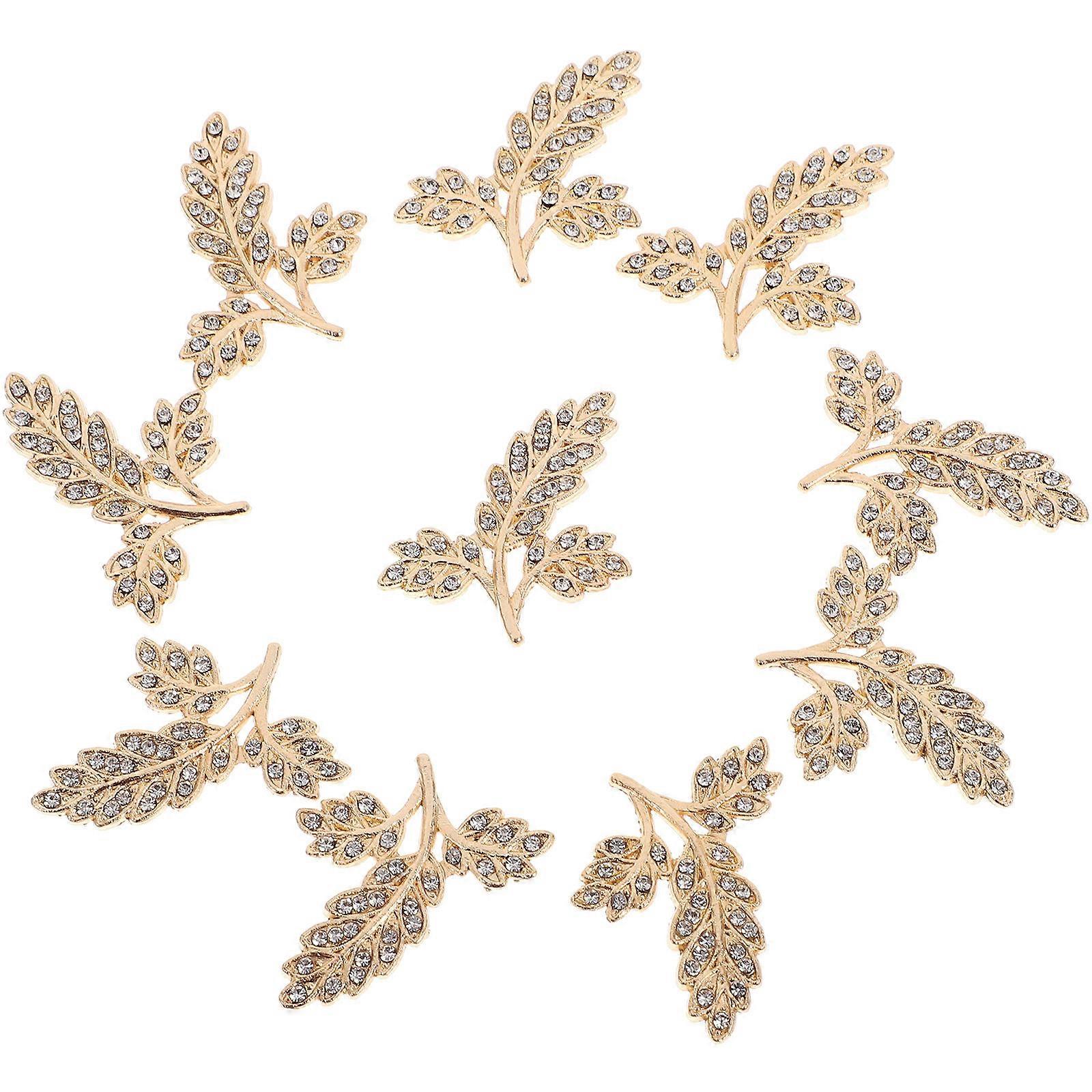 Leaf Ornaments for DIY Phone Case 20Pcs Iron Charms