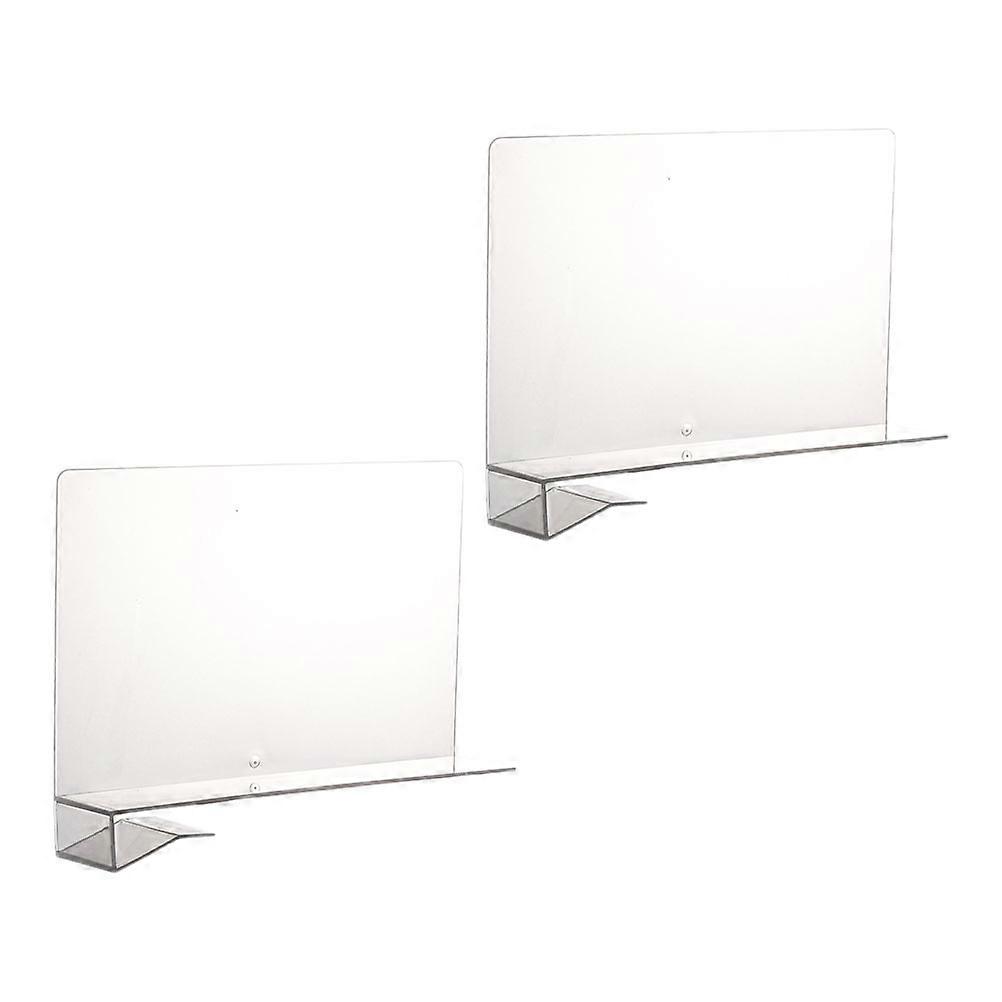 Refrigerator Storage Drawer Separators Partition Boards 4Pcs Transparent