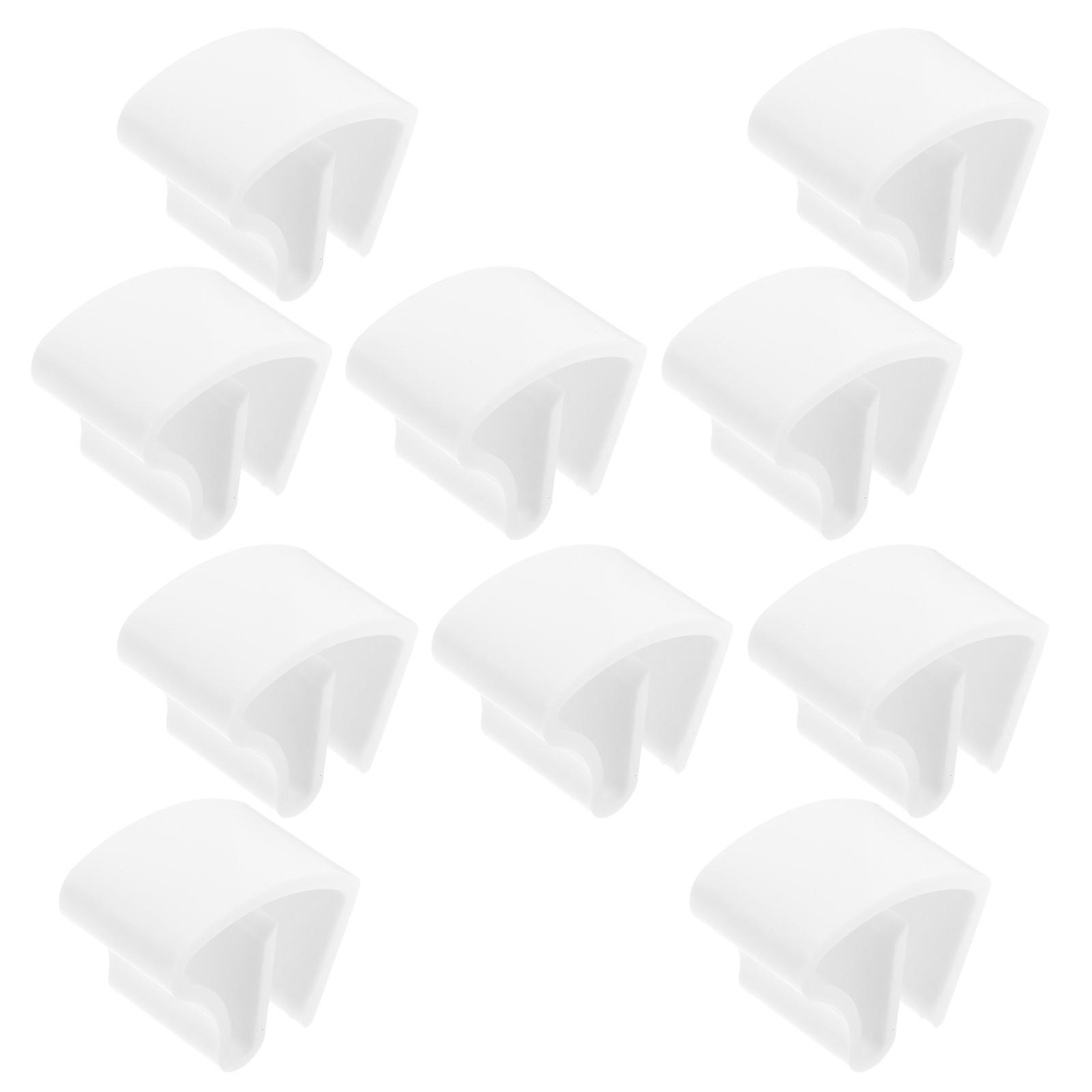 Heavy Duty Metal Curtain Hooks for Drapes Window Hardware 40Pcs