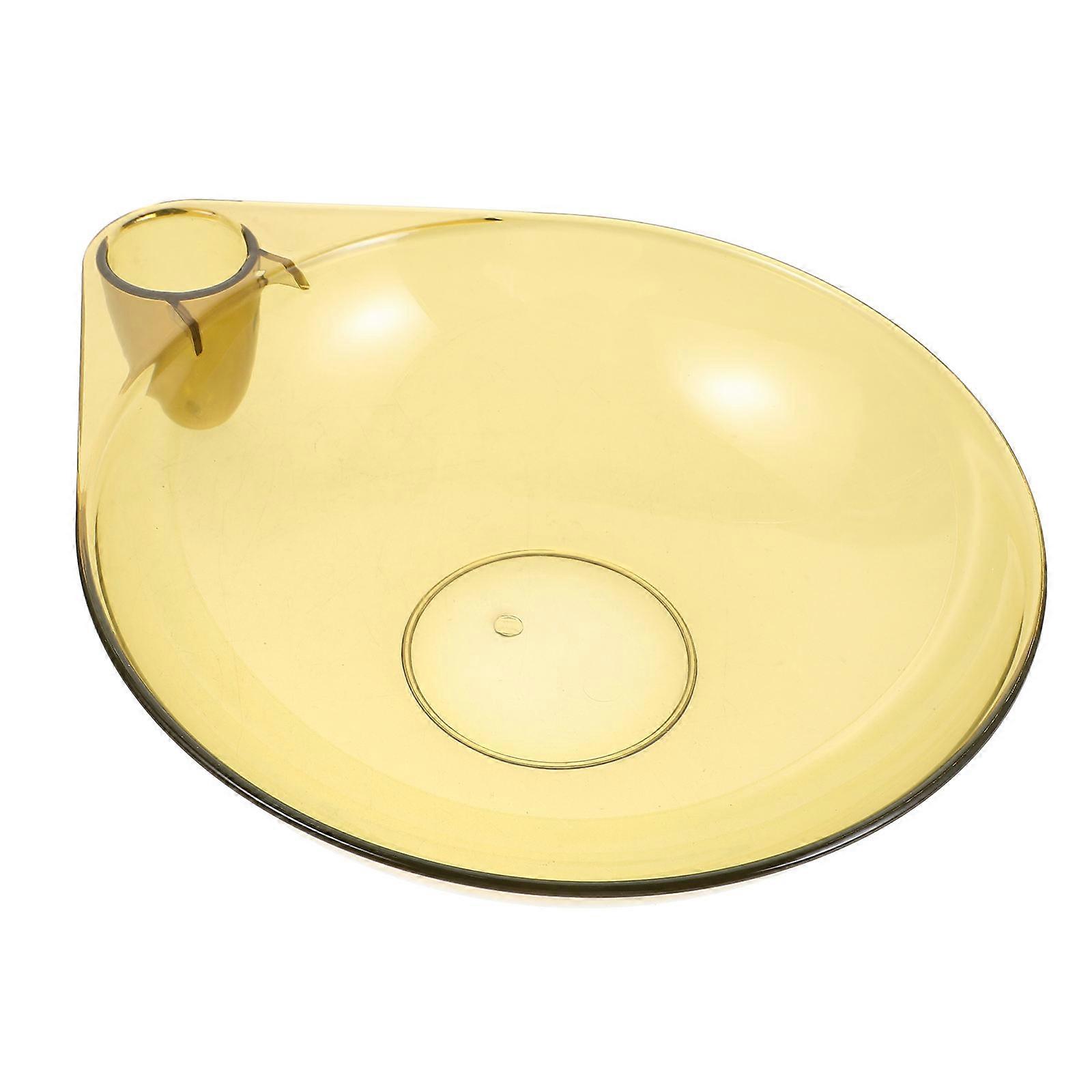 Orange Fruit Tray Multi-Functional Fruit Plate for Serving 5Pcs Set