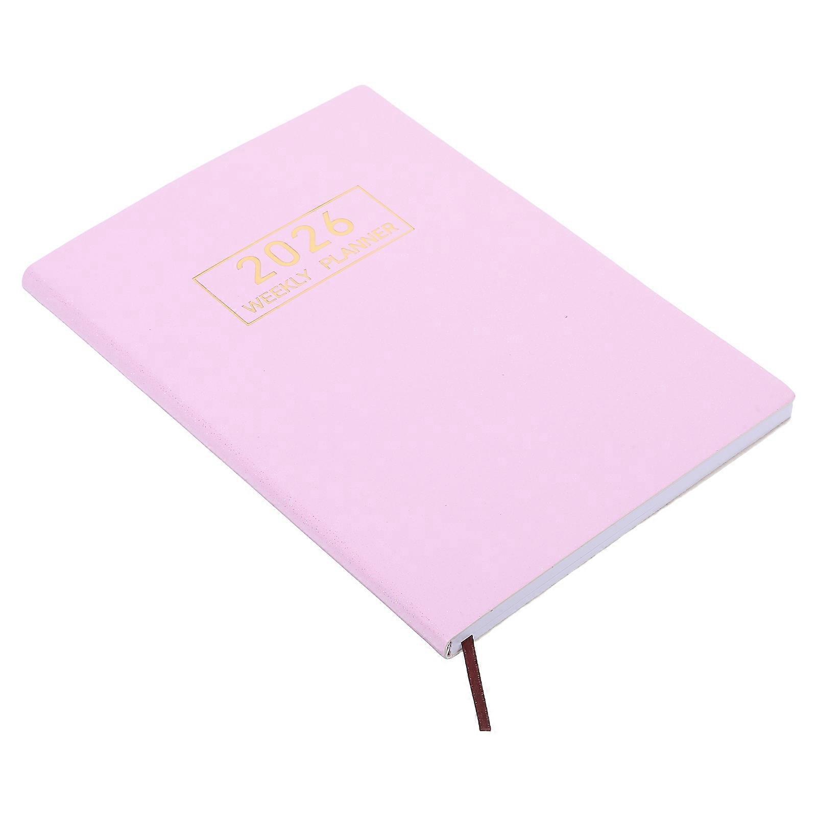 Notebook Planner Weekly Planner Notebook for Writing 4Pcs PU Cover