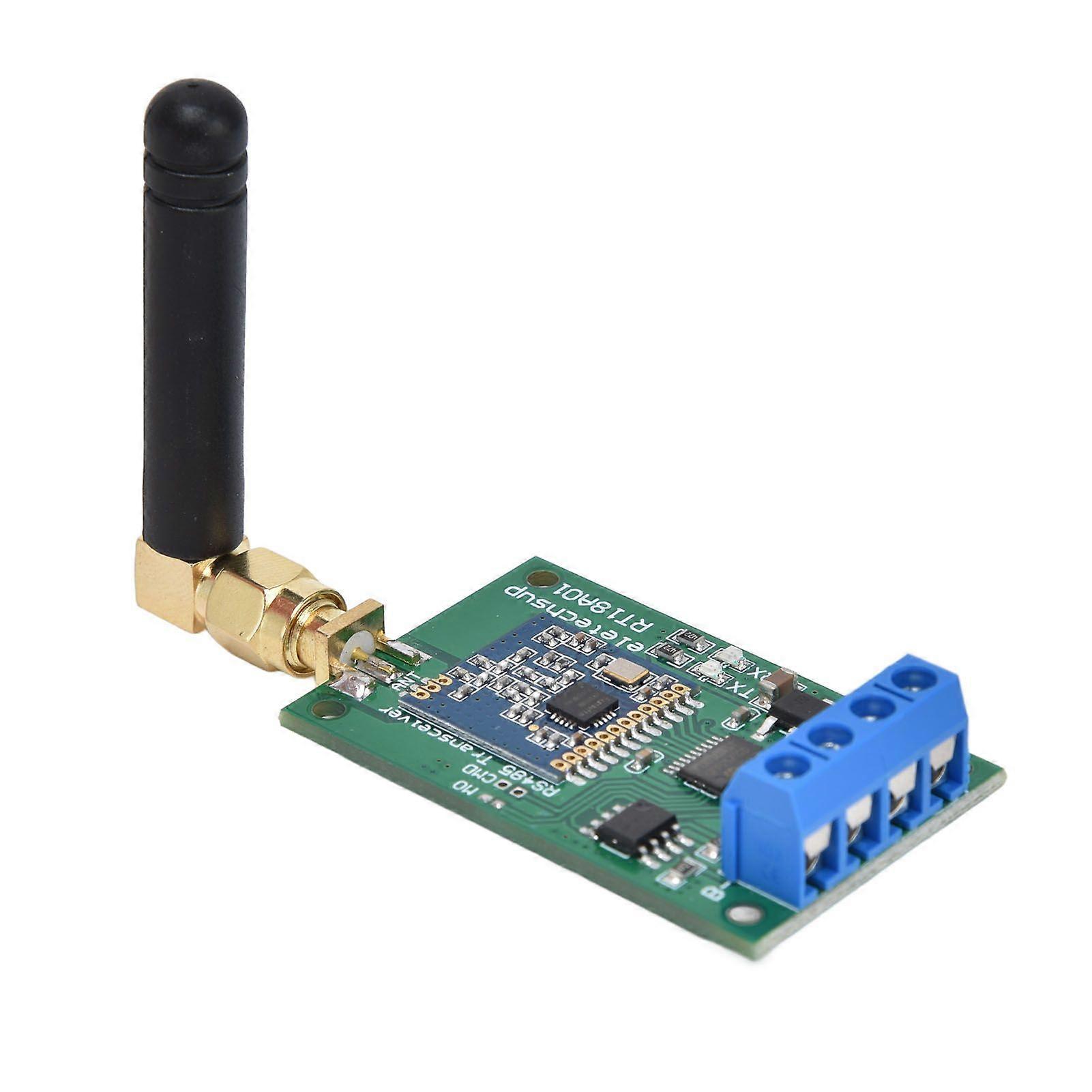 Master Slave Network Transceiver RS485 Wireless Repeater UHF FR Module Board RT18A01433MHz