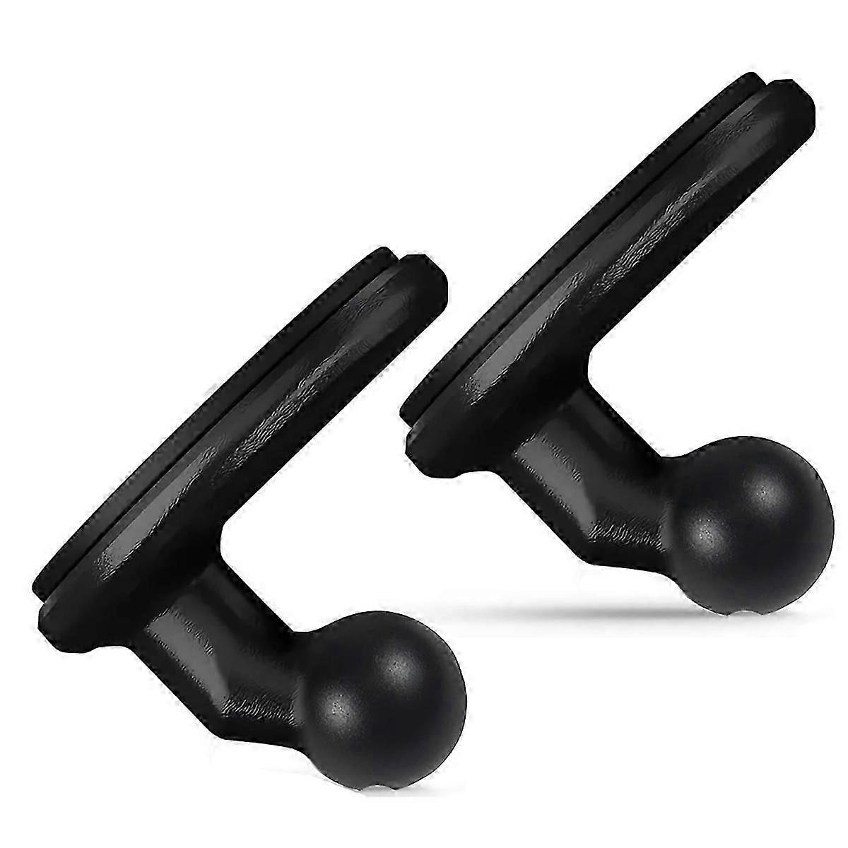 low profile adhesive dashcam mount 2 pack