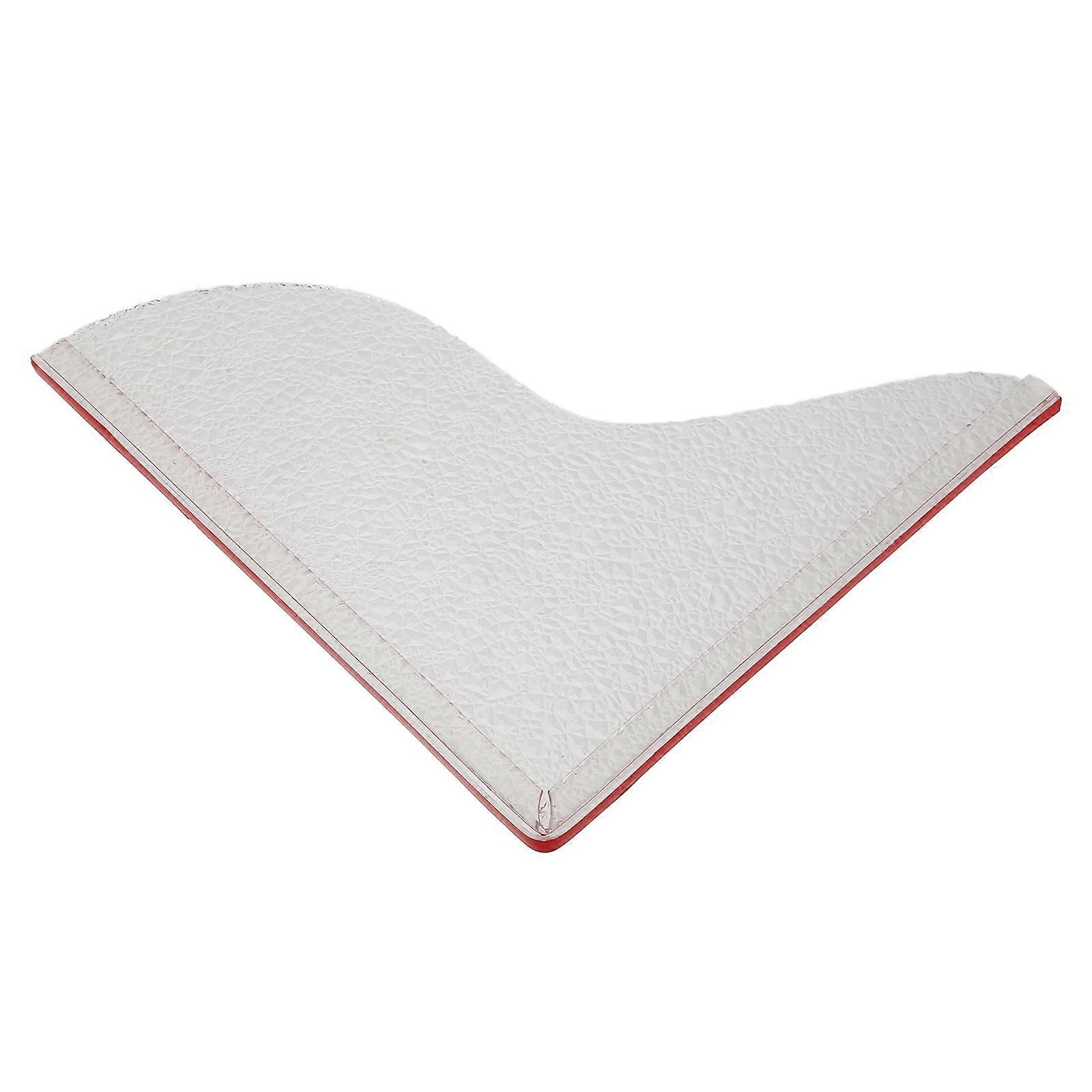 Splash Guard Acrylic Bathtub Waterproof Guard 2Pcs with Floral Pattern for Sink