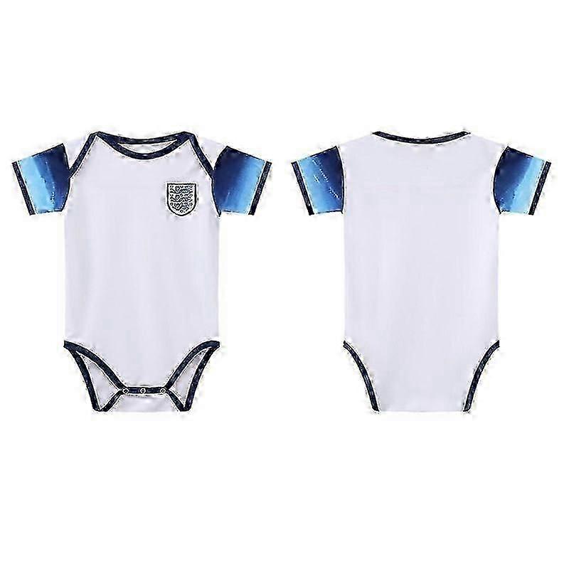 2022-2023 فريدة من نوعها طفل طفل كرة القدم جيرسي بذلة قصيرة الأكمام 6-18 شهرا