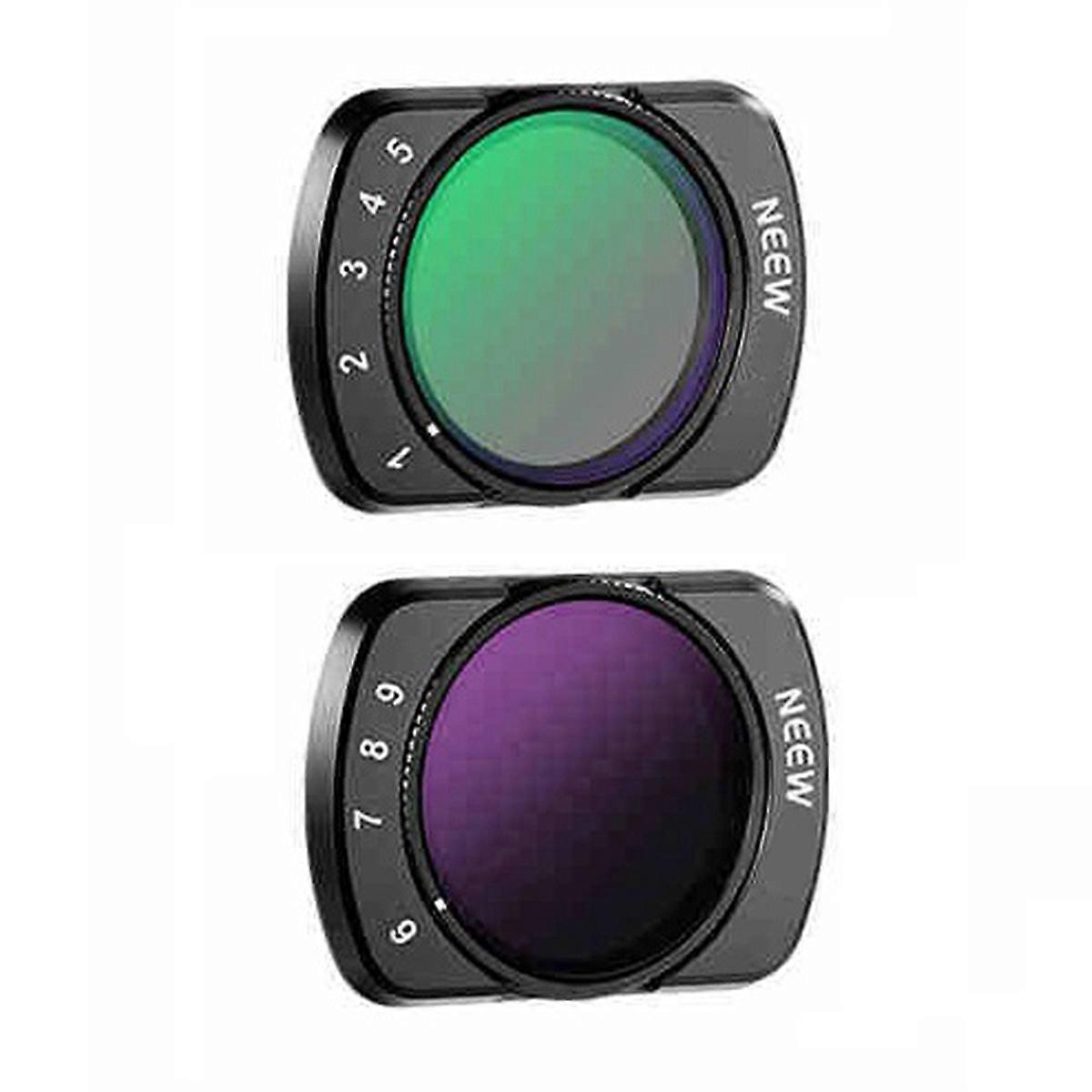 Variable Filter for Pocket 3 Magnetic 1-5 6-9 Limited Stops Adjustable ND Filter Waterproof/Scratch-Proof