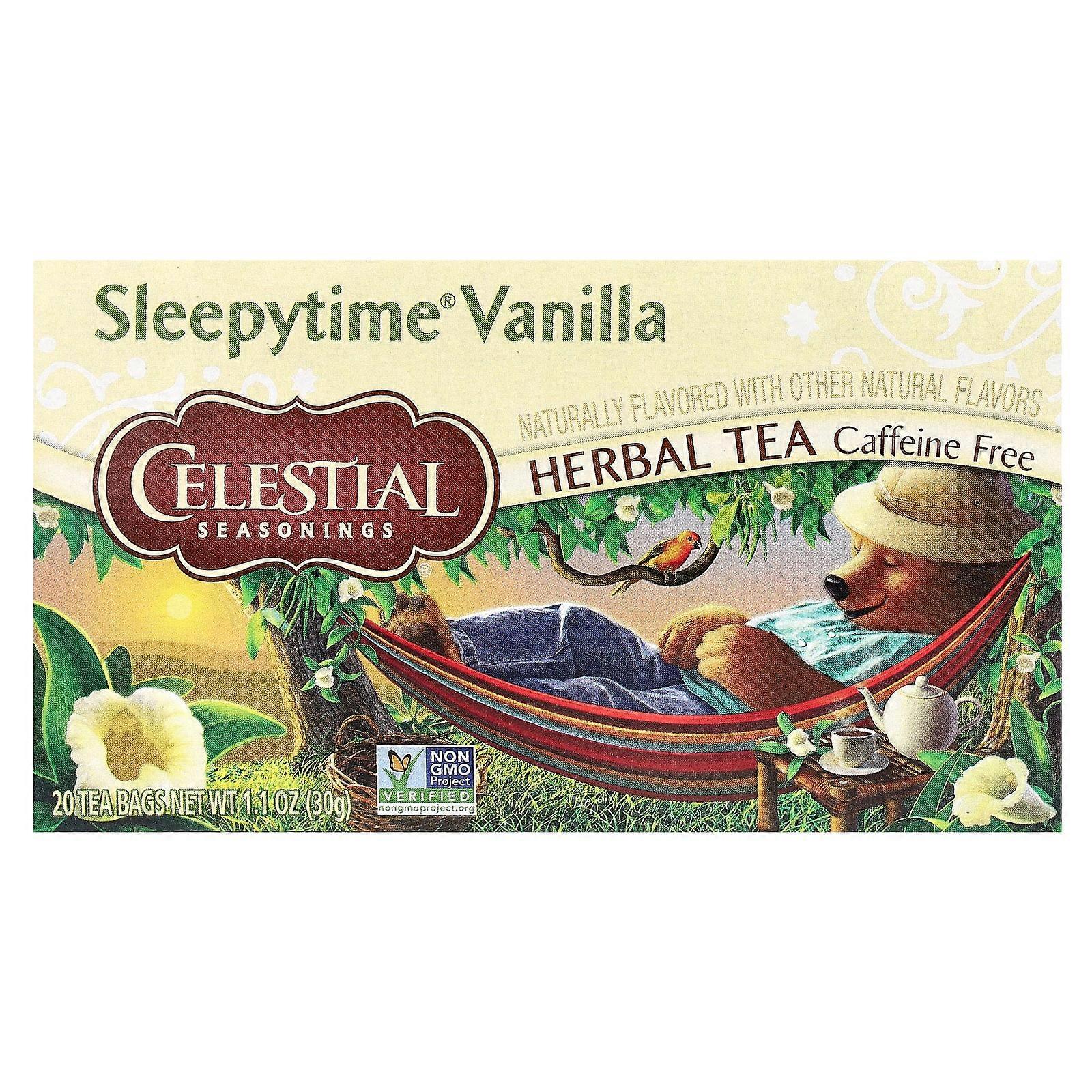 Herbal Tea, SleepytimeÃÂÃÂÃÂÃÂ¬ÃÂÃÂÃÂÃÂ Vanilla, Caffeine Free, 20 Tea Bags, 1.1 oz (30 g)