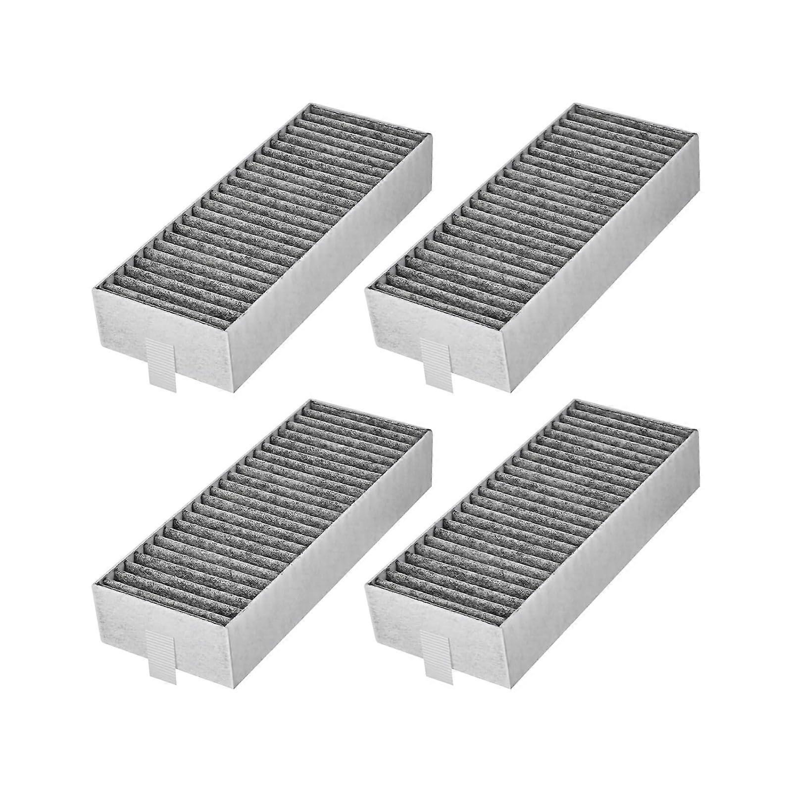 Extractor Hood Filter Set Of 4  Kitchen Absorber Filter, Compatible With Portable Extractor Hoods, 4Pack