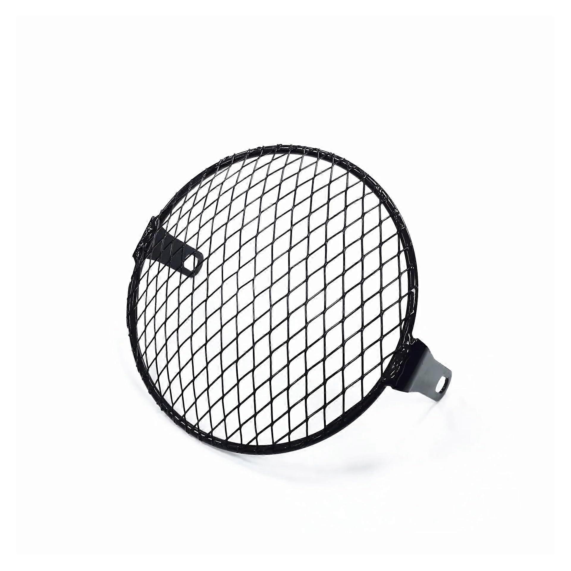 Motorcycle Protective Cover Universal Vintage Headlight Protector Retro Grill Front Light Guard