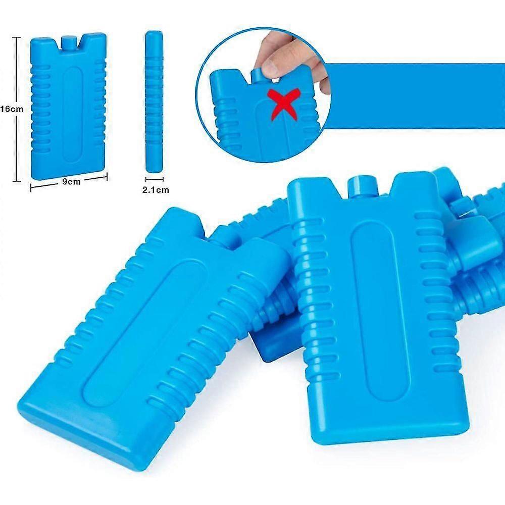 6 Cool Packs, Each 200Ml, Cooling Elements For The Cool Bag Or Cool Box, Cool Pack