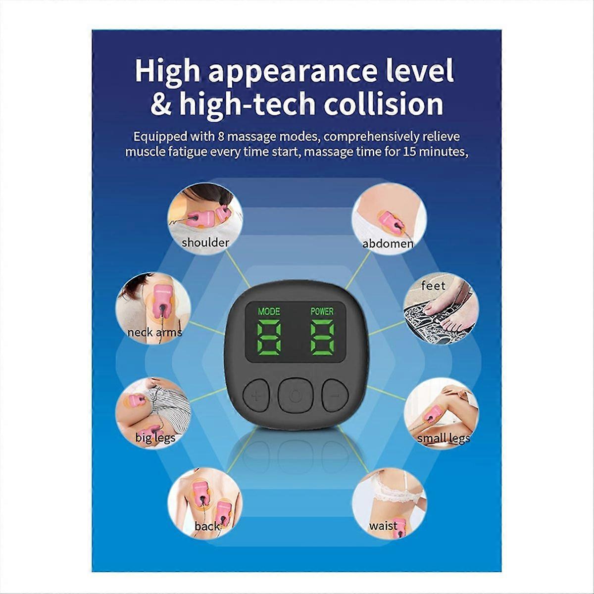 8 Mode TENS&EMS Variable frequency pulse Digital Therapy Acupuncture