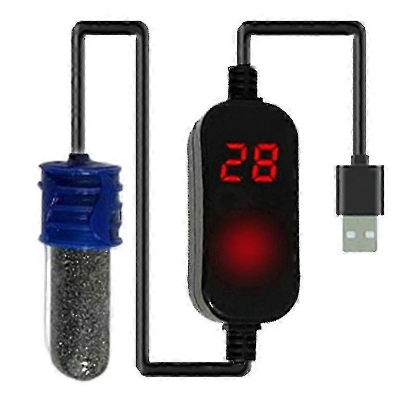 Aquarium Heater Usb Fish Tank Betta With External Temperature Controller For Small Horned Frog