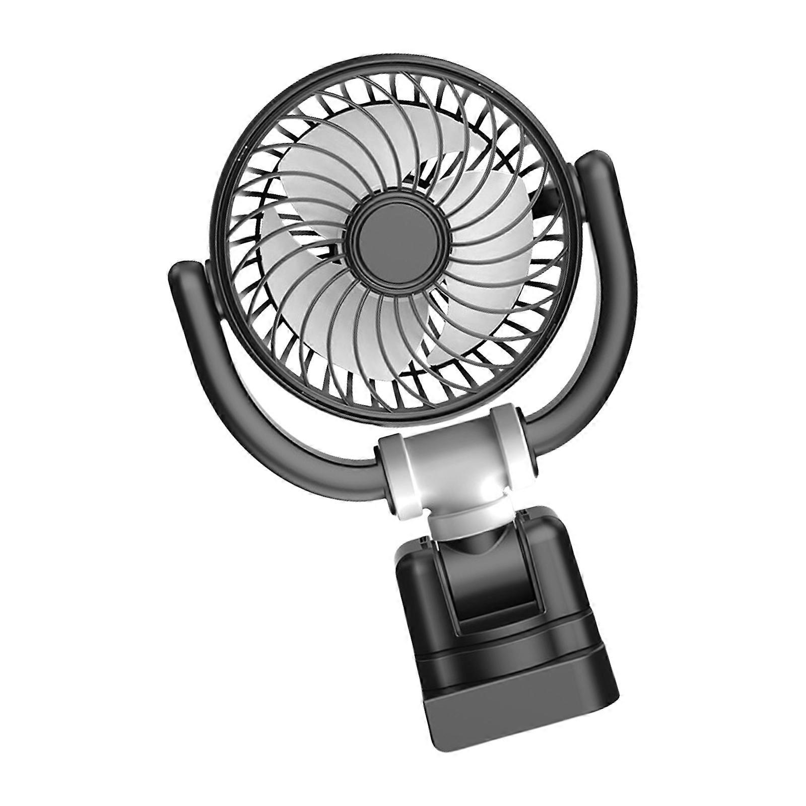 Portable Fan For Car Adjustable Car Central Control Screen Fan Low Noise Auto Accessories Air Circulation for Vehicle Multicolor