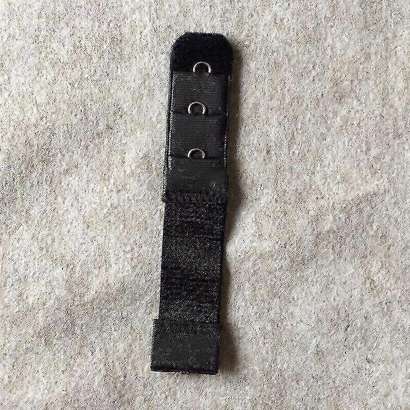 Bra extender for women with 3 hooks and adjustable elastic strap