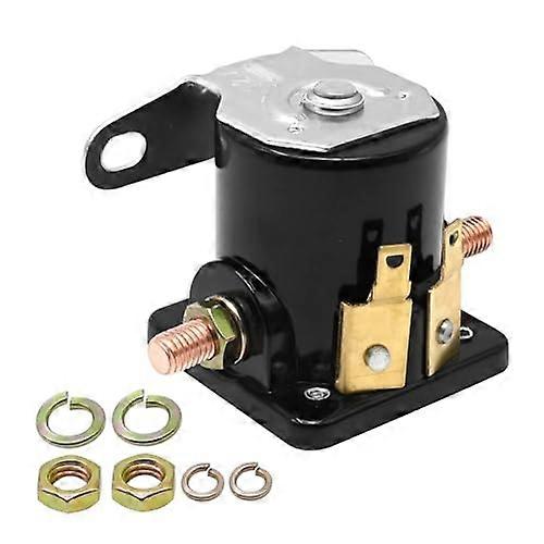 Start Solenoid Relay 3072586 Replacement For RV Generator Silver Finish