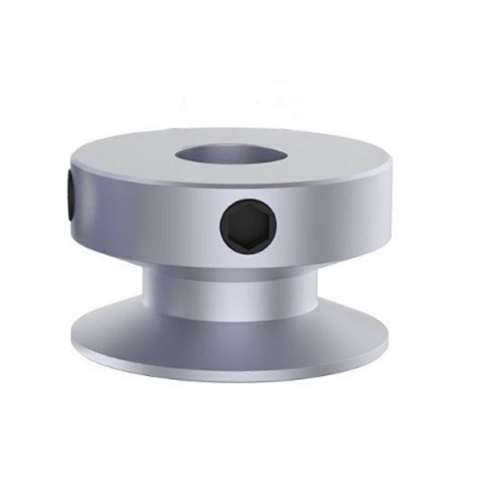 Single Groove Pulley 30x12mm Outer Diameter 12mm Fixed Bore For Drilling Machine PU Round Belt 6mm