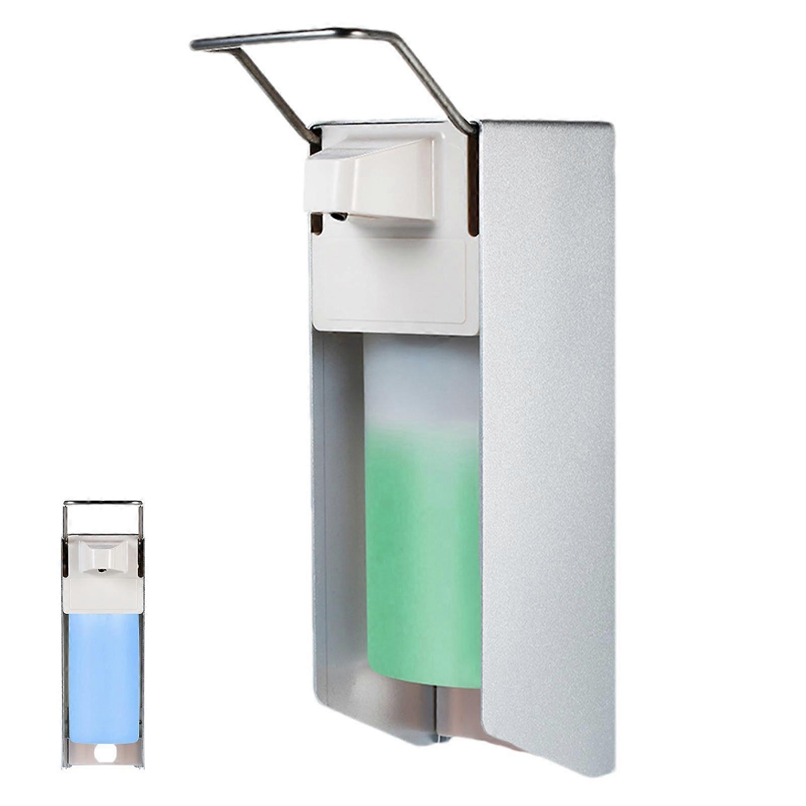 Hands Wall Dispenser WallMount Soap Pump, Touchless/Manual Hand Soap Dispenser, Public Usage, 8.3x15.5x26.5 cm
