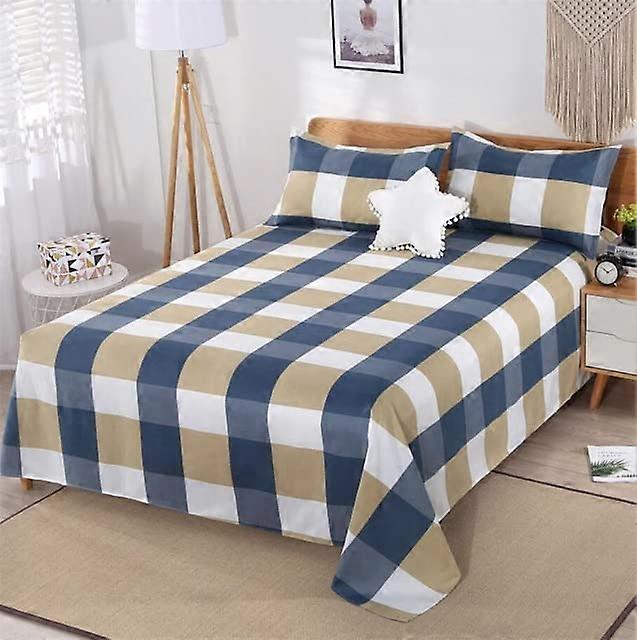 Bed Sheet Polyester Cotton Flat Sheets Modern Bed Linens For Single Queen King Size