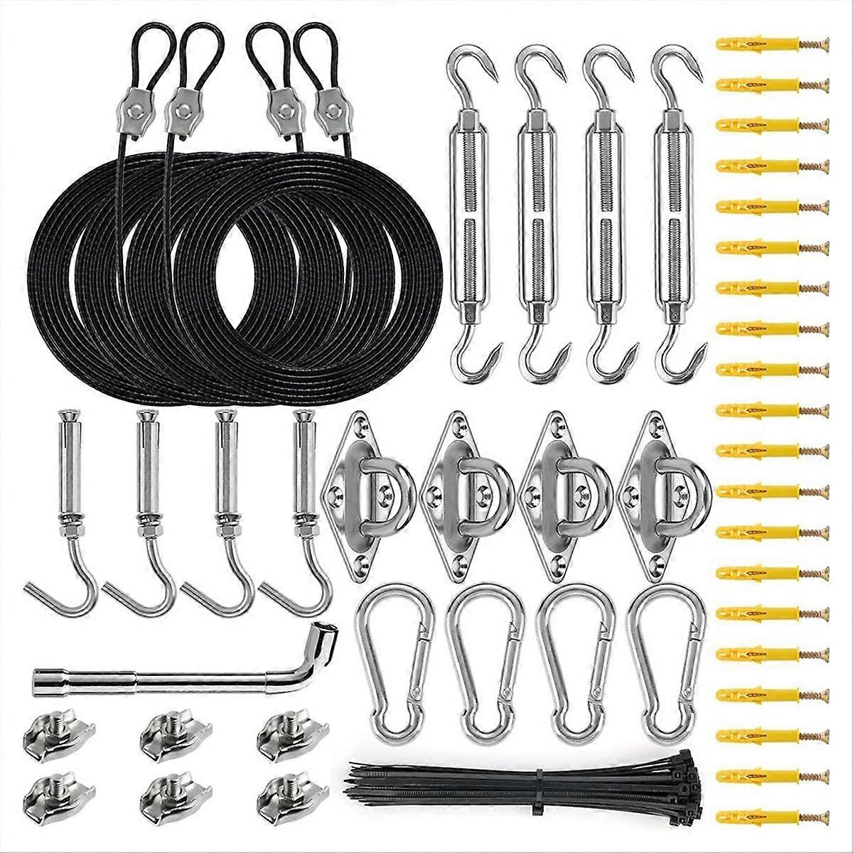 Shade Sail Hardware Kit Outdoor Awning Mounting Hardware