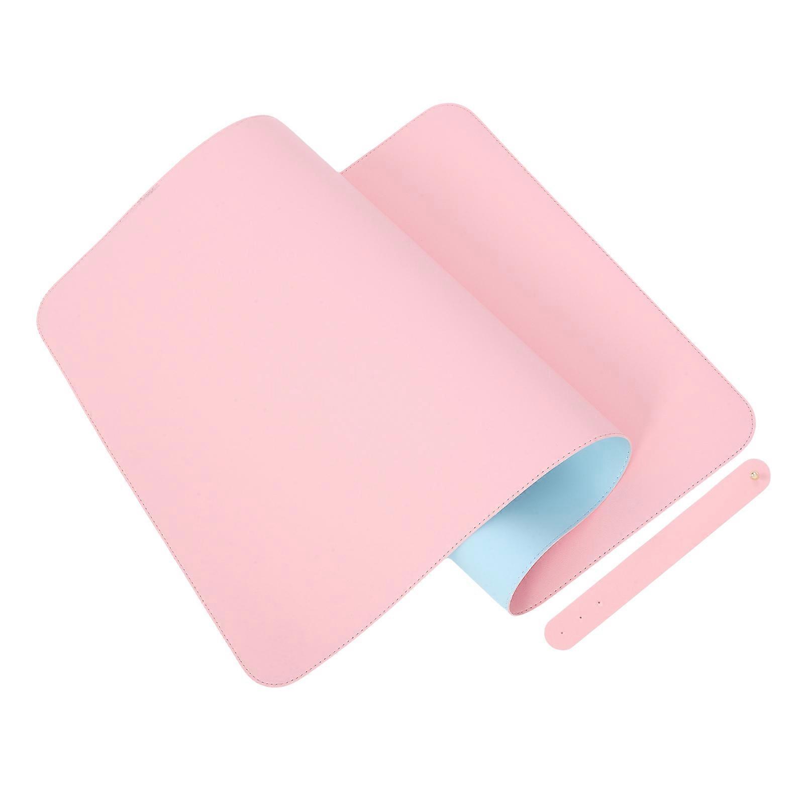 Large Pink Office Desk Pad for Computer Desk Protection