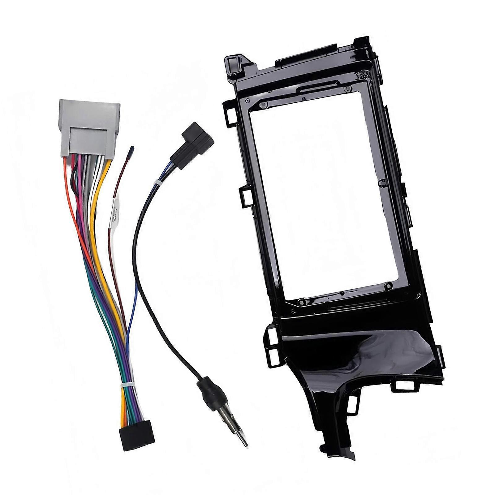 Upgraded Dashboard Bezel For 2015+ Model Automobiles Supporting Aftermarket Positioning Navigation Systems Multicolor