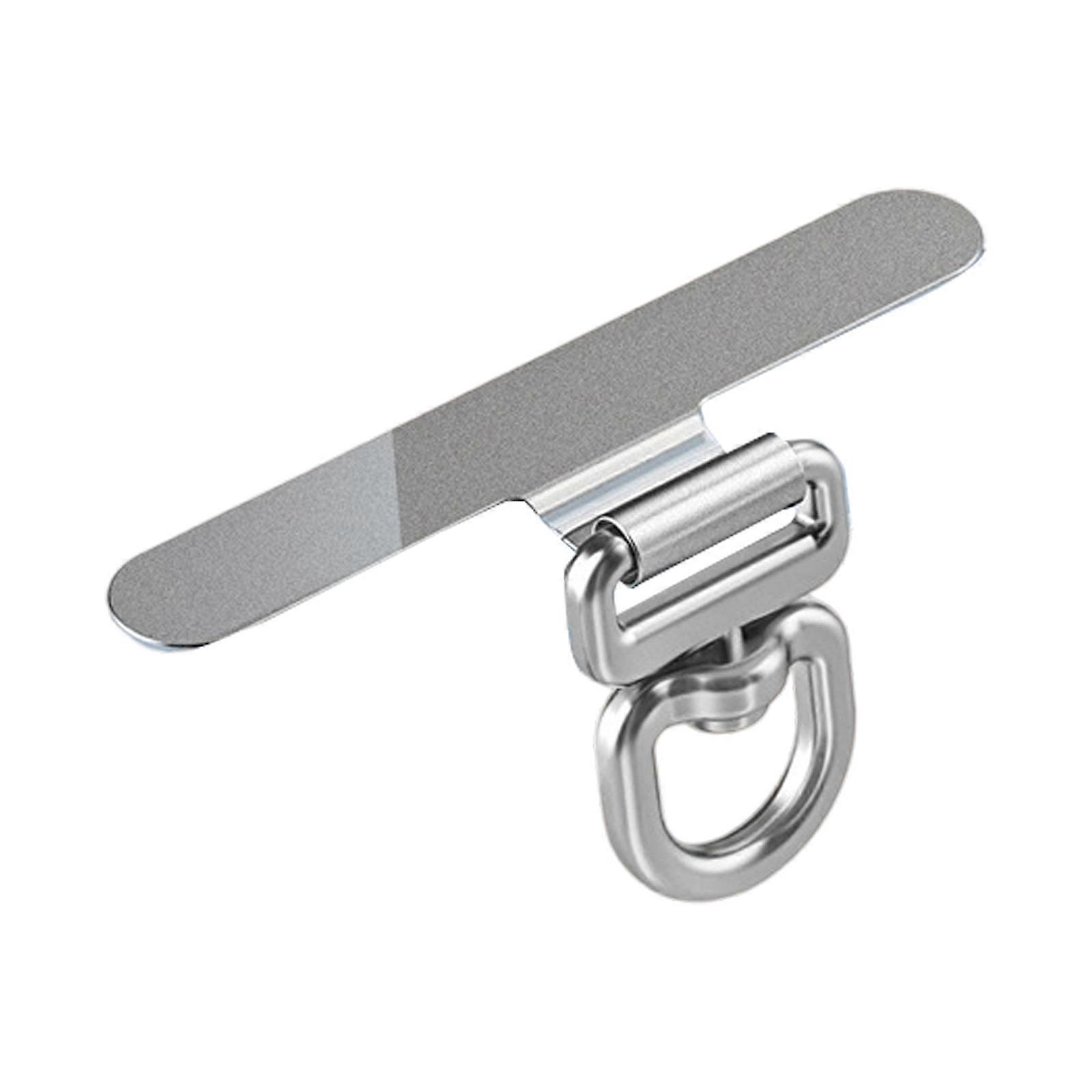 3pcs Stainless Steel Phone Tether Tab 360 Degree Rotatable Thin Universal Phone Lanyard Clip Connecting Hanging Patches  Other