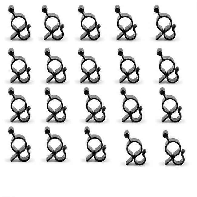 20 awning clips, string light clips, rope light hook