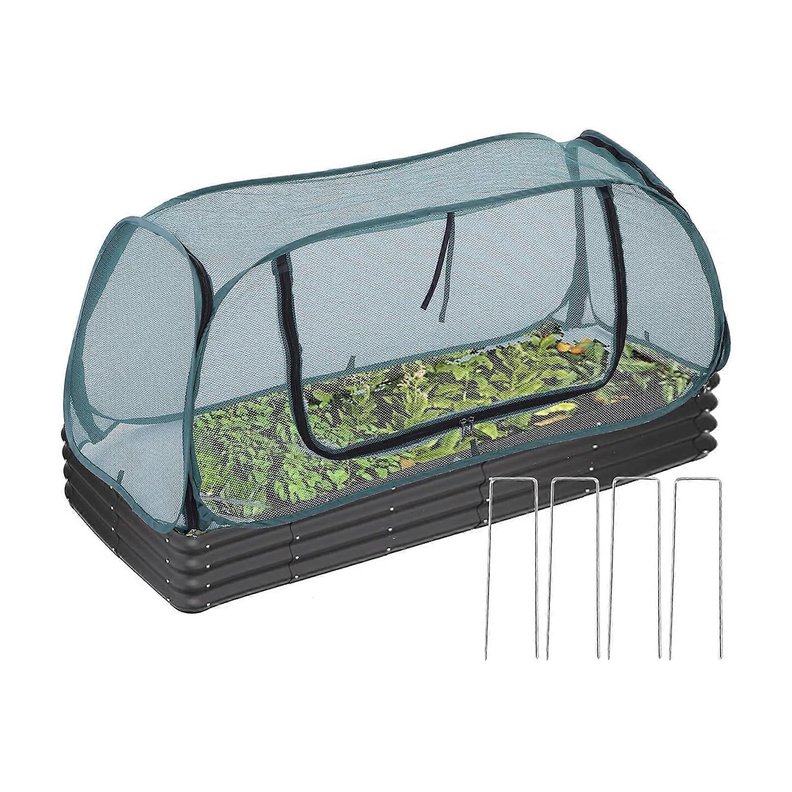 Quick Arrange Plant Security With Zippered Occurrences And Dense Storage For Hoisted Mattresses And Porch Grounds  Green