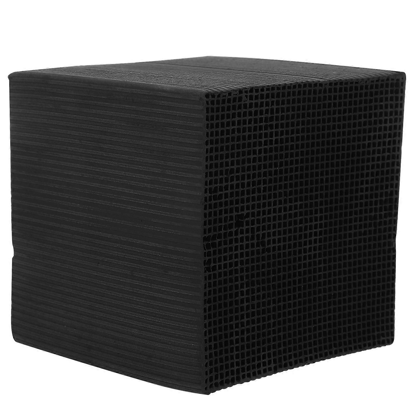 Aquarium Cube Activated Carbon Filter for Fish Tank Use Black