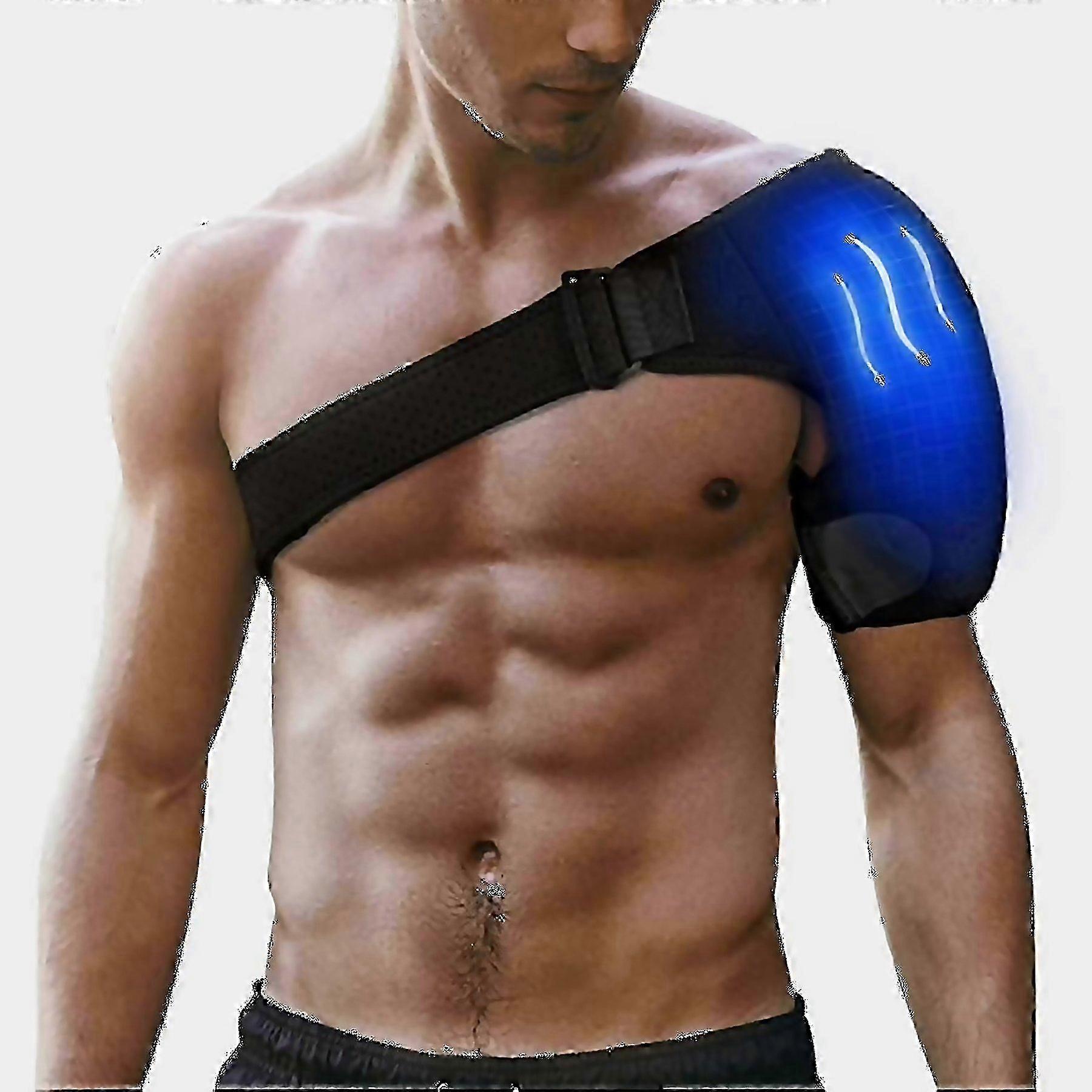 For Shoulder Ice Pack Cold Therapy Rotator Cuff Cold Therapy Reusable Heated Cooling Compression Wra
