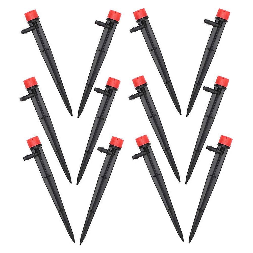 Drip Irrigation System Parts Adjustable 360 Degree Water Flow 20Pcs for Garden