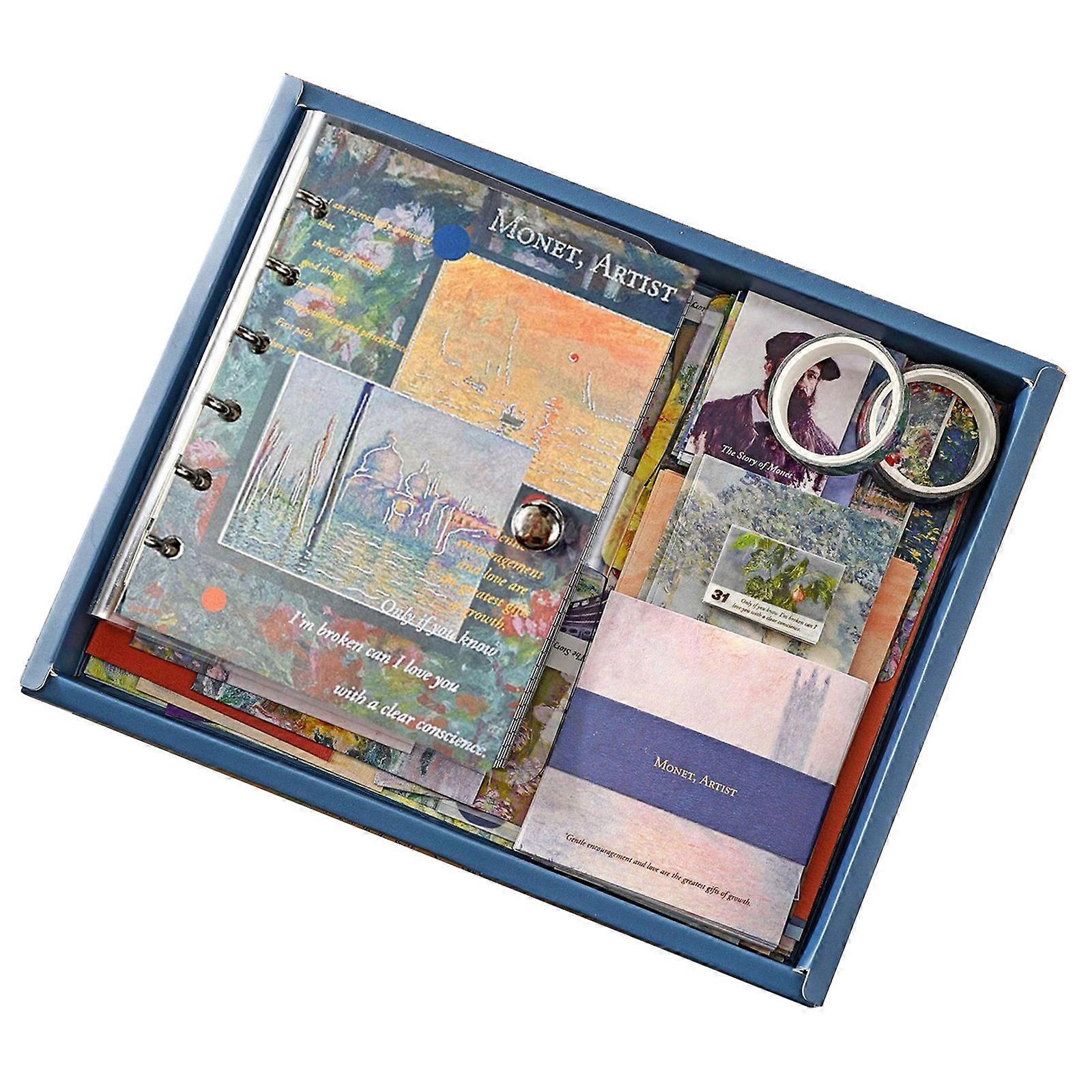 Writing Set with Multiple Accessories Including Notebook Stickers and Bookmarks for Creative Use and Daily Recording Multicolor