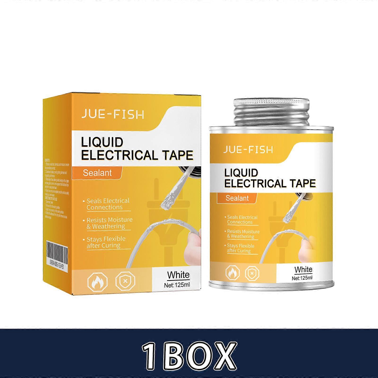 Ruban ��lectrique liquide 125ml, rev��tement isolant ��tanche, adh��sif Flexible pour fils et puces, utilisation int��rieure/ext��rieure, s��chage 
