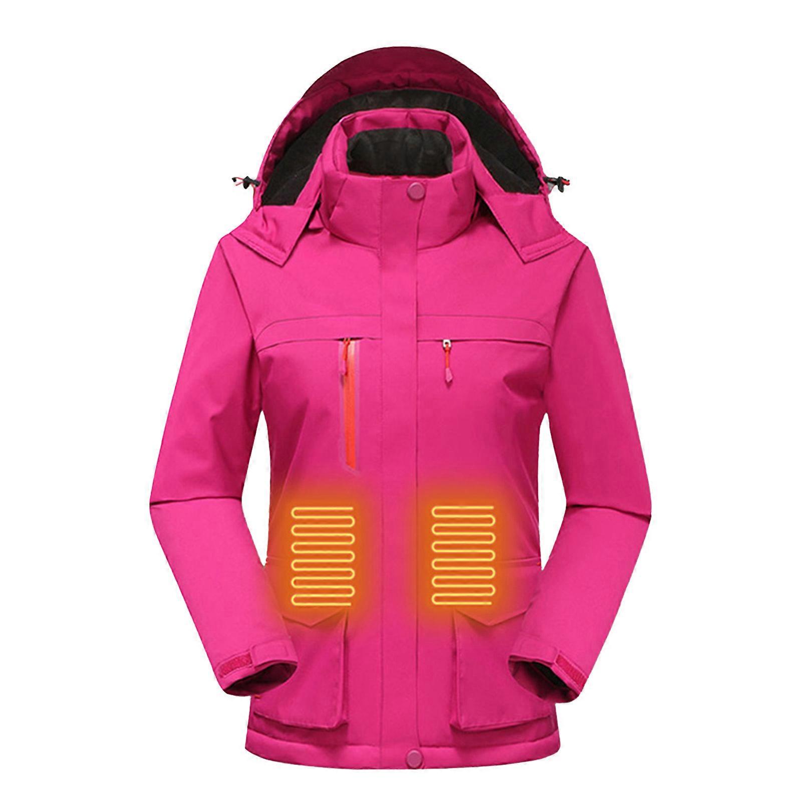 Thickened breathable heated shell jacket for cold Windproof Outdoor Shell, Built for Adventures Outdoor Work & Adventures