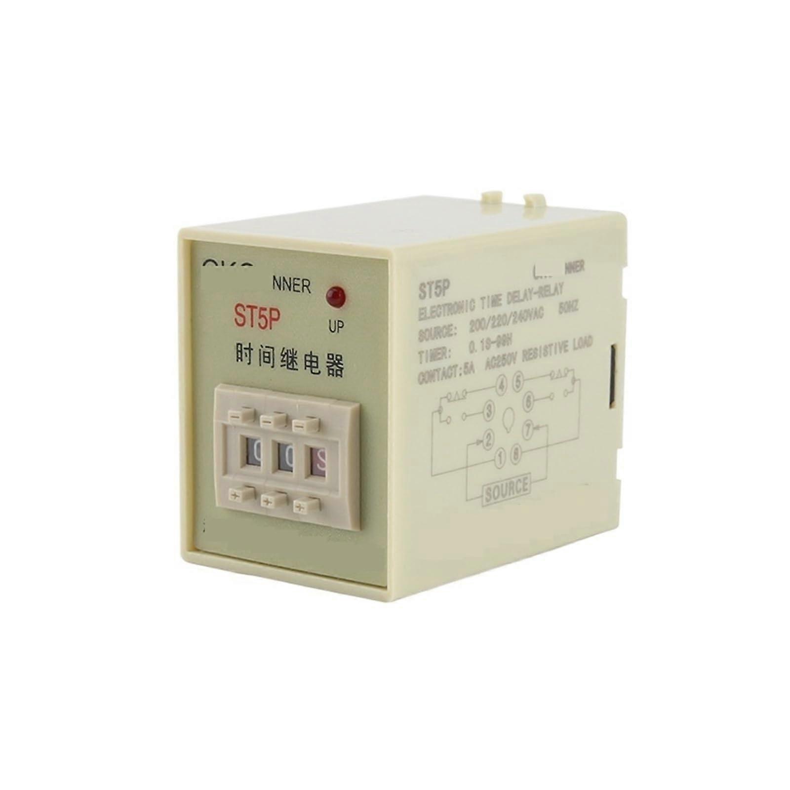Digital Timer Switch Programmable Delay Relay with Power Failure Memory for Automation Control 24V