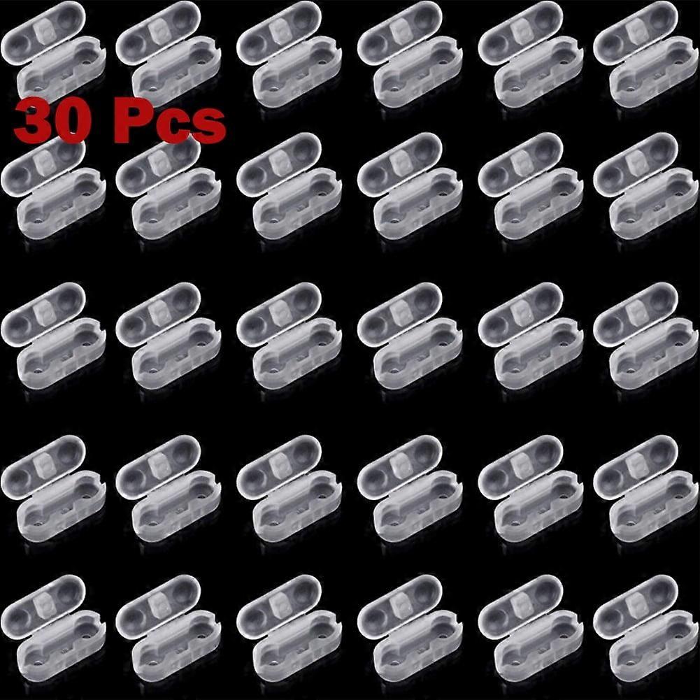 Blind Pull Cord Connector Clips for Plastic Chain Roller Roman Vertical Curtain 30pcs