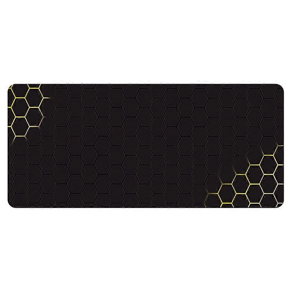 400x900x3mm Rubber Mouse Pad Honeycomb Pattern E-sport Gaming Desktop Mat