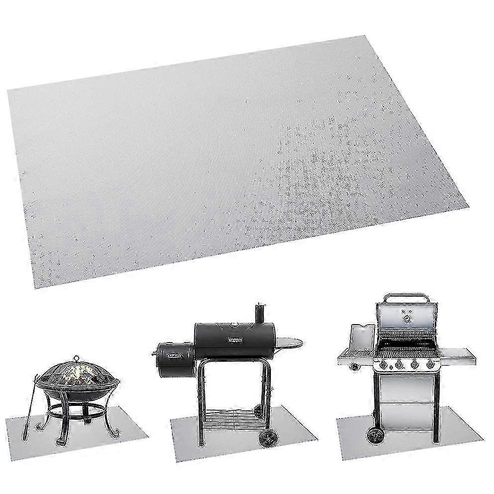 Rectangular fireproof mat, portable camping accessory fireproof mat, 80*100