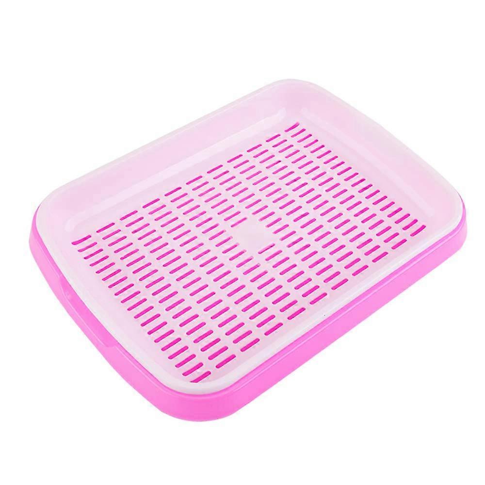 4 Pcs Seed Sprouting Tray Set, Large Capacity Soil Germination with Cover, Hydroponic PP Mesh