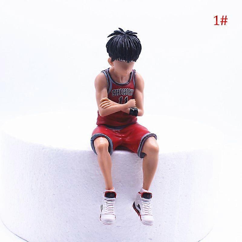 1Pc Animation Solid Slam Dunk Basketball Player Hand-Made Baking Cake Decoration