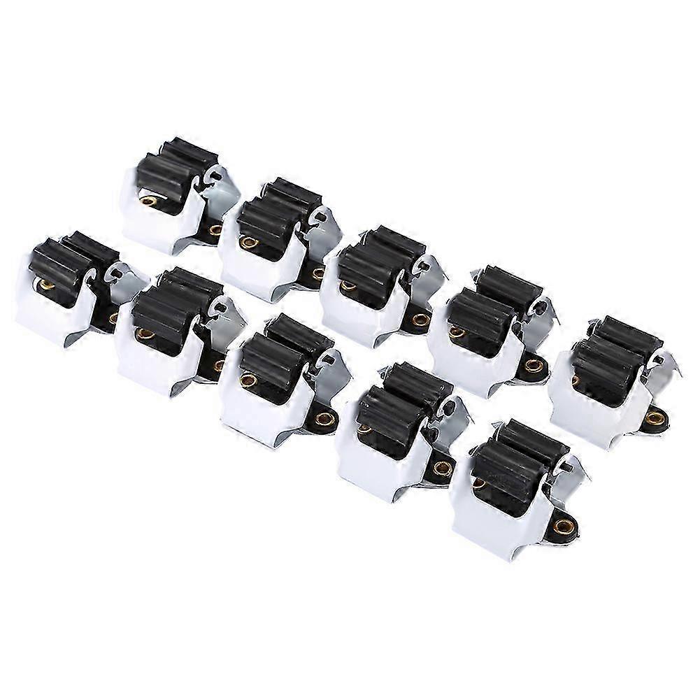 2026 Tool Rack, 10 Pack Wall Mounted Broom Mop Rack Tools Gardening