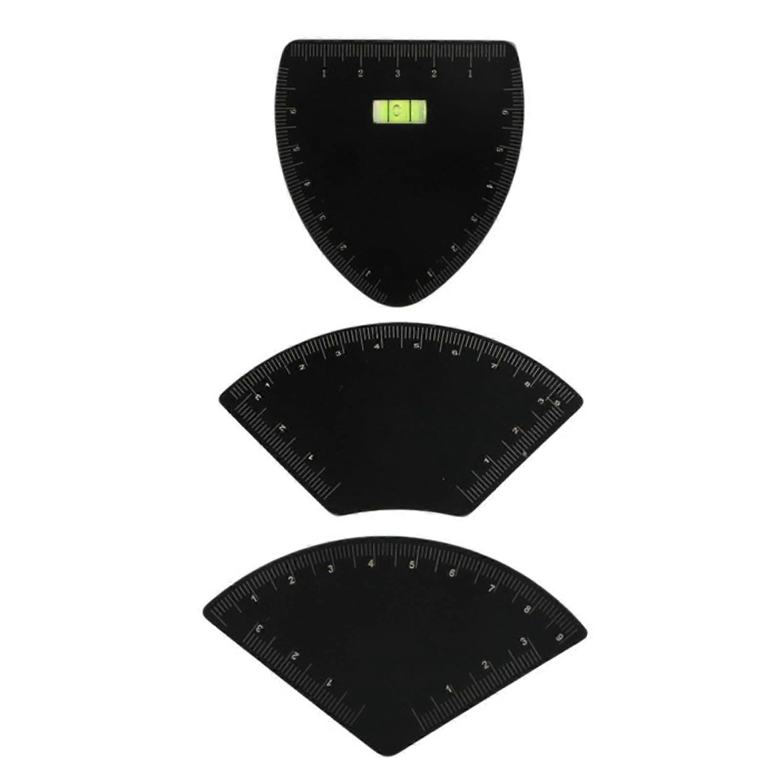 Eyebrow Mapping Tool Kit with Ruler and Reusable Template for Symmetrical Brows and Microblading