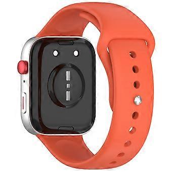 For Huawei Watch Fit 3 Silicone Watch Band Reverse Buckle Wrist Strap