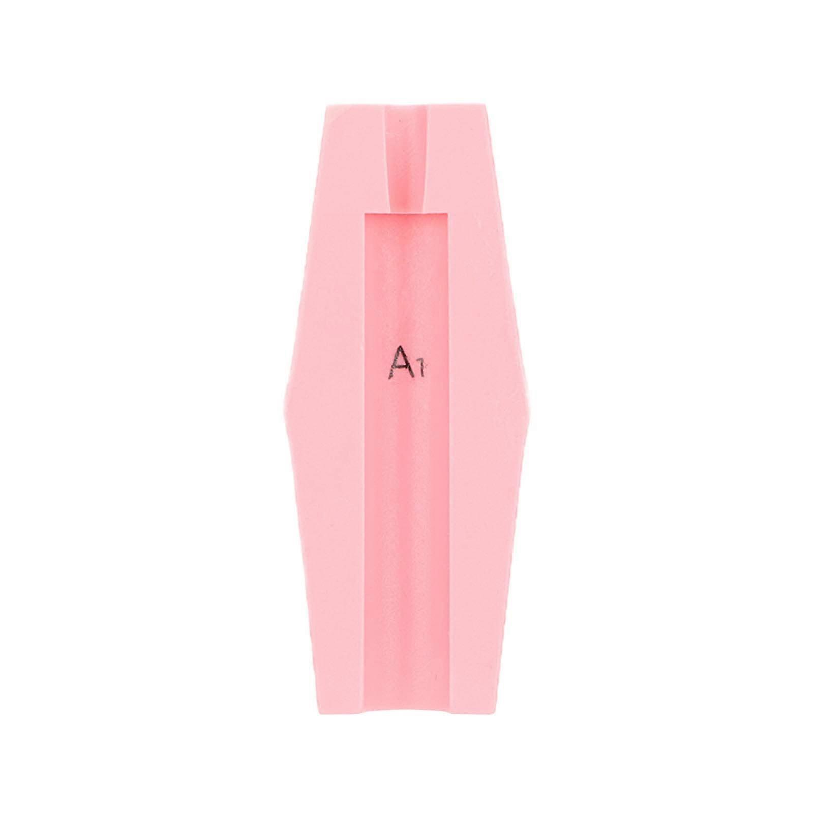 4 in 1 Eyebrow Pencil Sharpener with FourSided Options for Precise Shaping, Pink Compact Design