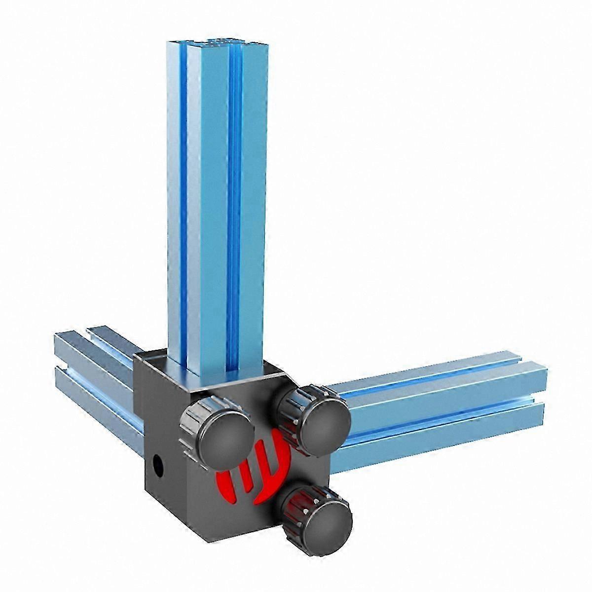 3D Printer Accessory for Right-Angle Ruler Setup with Micrometre Salad Fork Compatibility